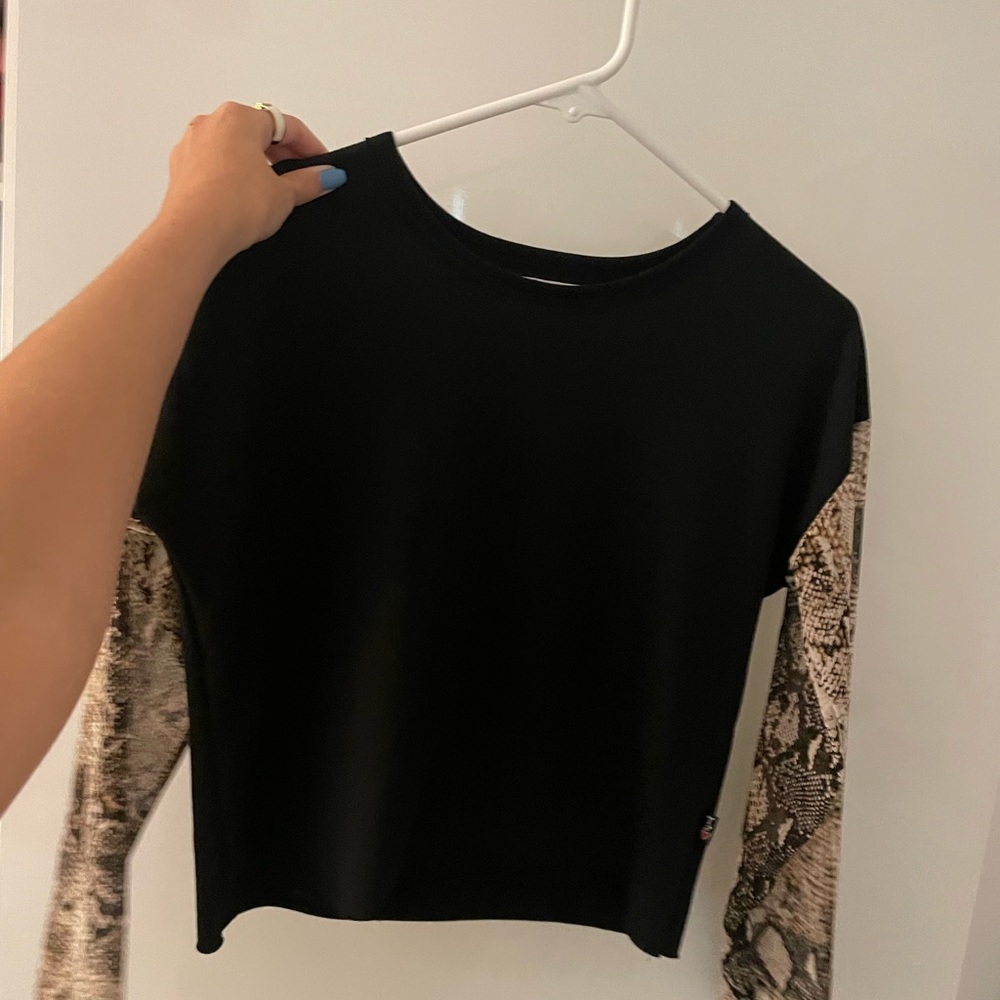 Snakeskin Blouse